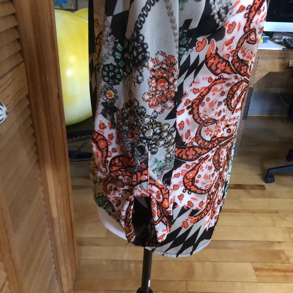 Translucent Colorful Blouse - Picture 8 of 8